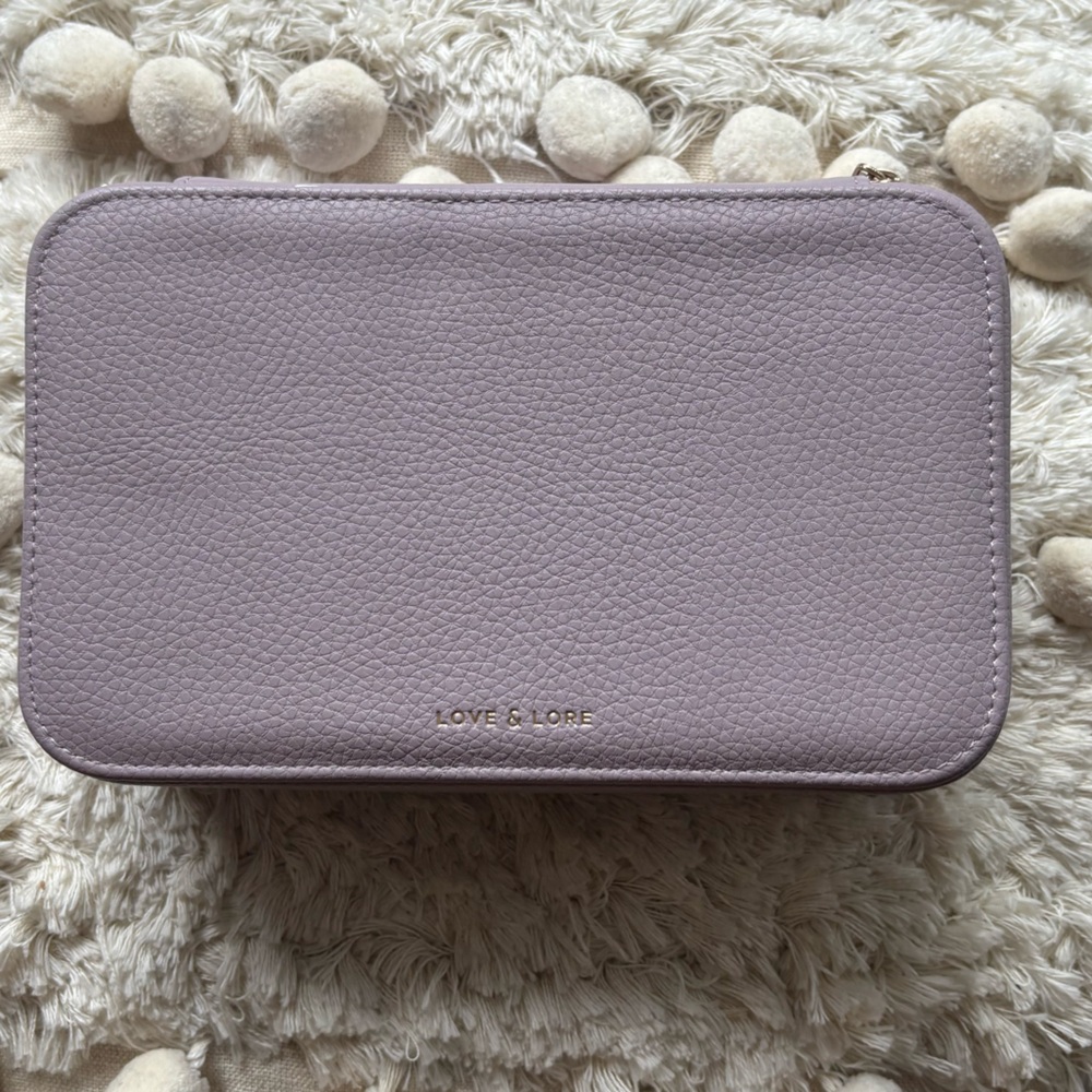 Love & Lore | Travel Jewelry Case in Purple